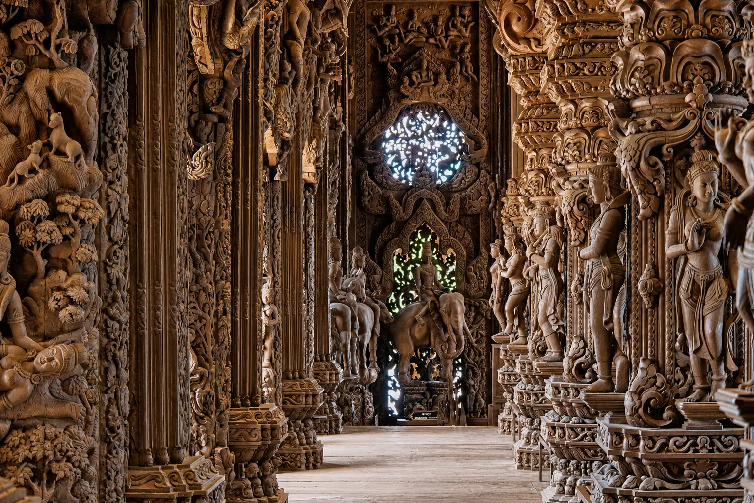 Pattaya Sanctuary of Truth, Nong Nooch & Tiger Park Private Tour