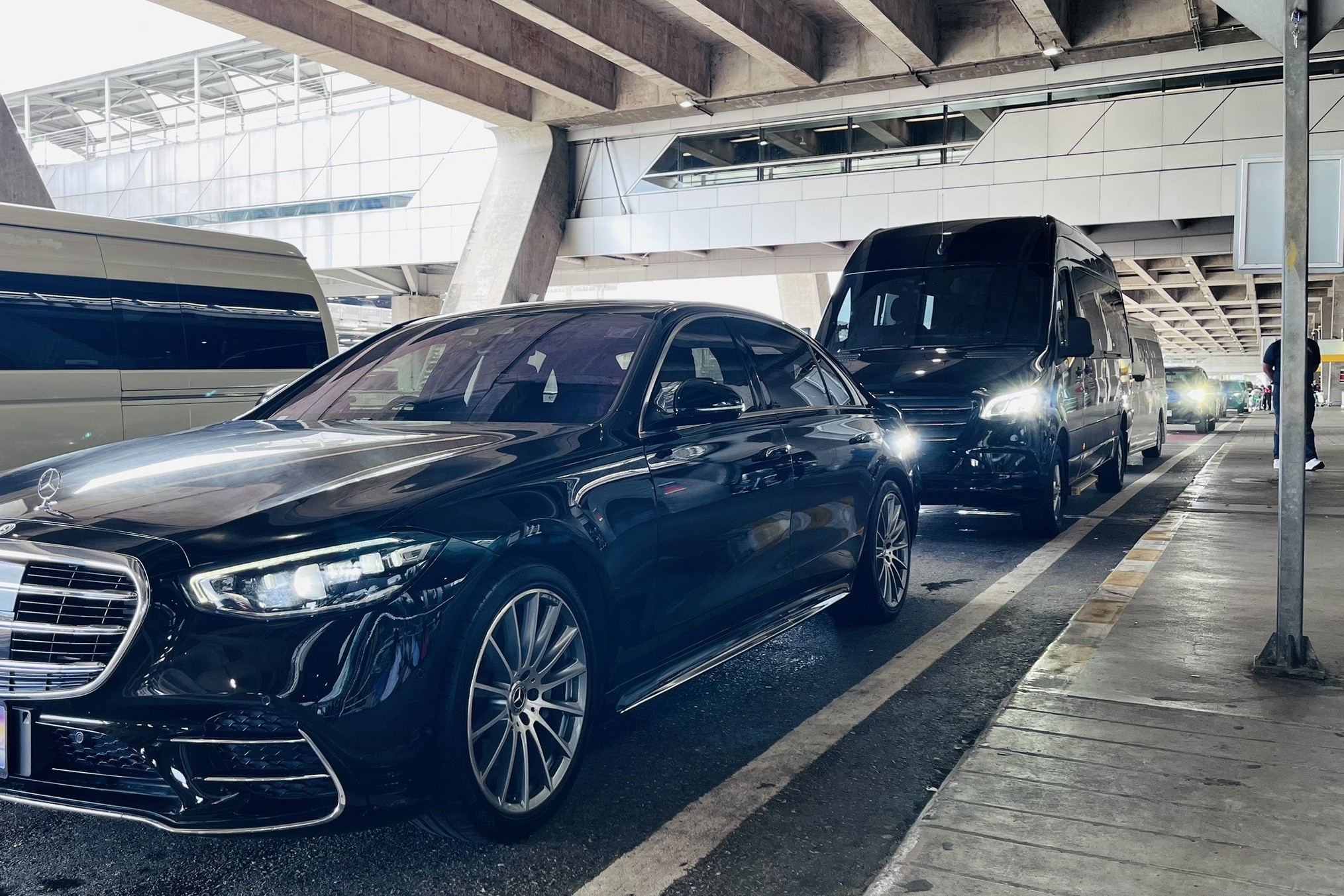 Mercedes Benz Sprinter and S Class